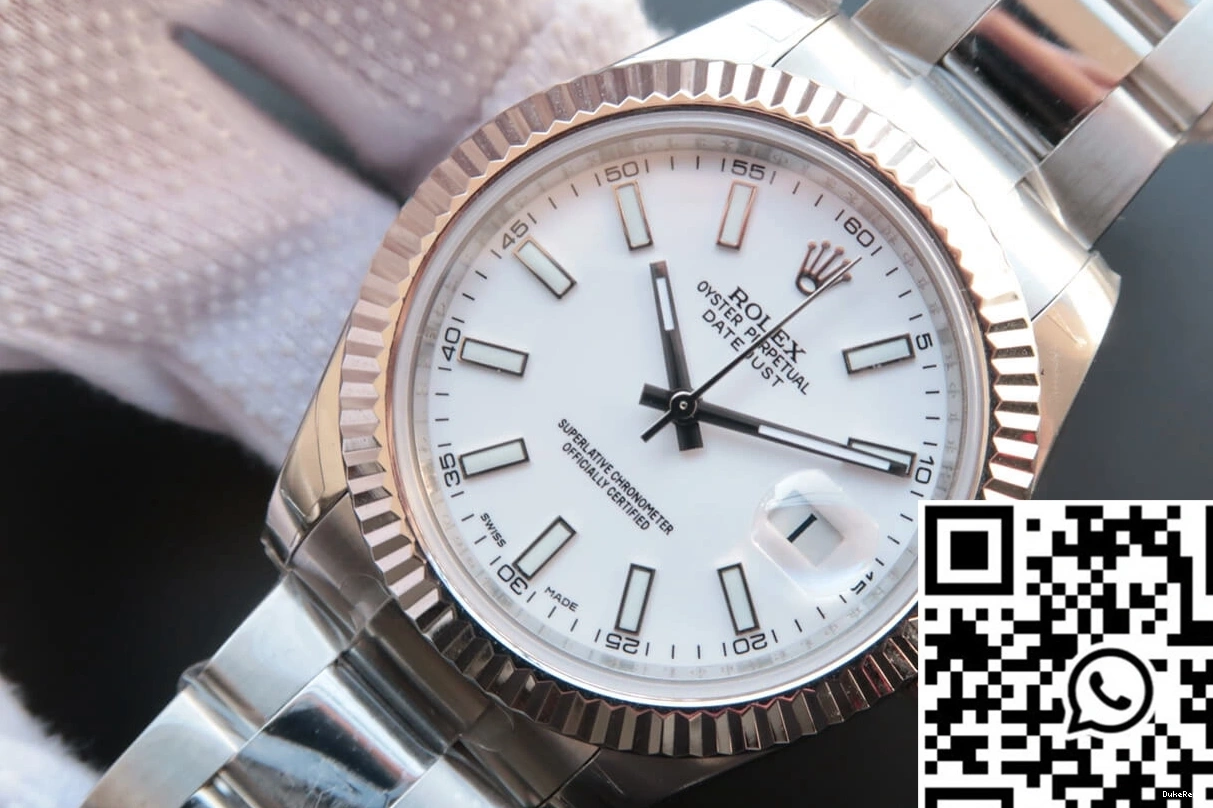 Dial M126334-0009 Factory Datejust Rolex White EW 0913